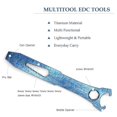 thumbnail image 5 of Titanium Alloy Pry Bar Multi-Tool Bottle Opener Compact Size EDC Multi-Tool Pry Bar Wrench Screwdriver, 5 of 5