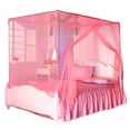 thumbnail image 2 of Soumake Bed Dome Mosquito Netting Canopy Breathable Mesh Design Simple Installation Single Bed Canopy Curtain Mosquito Net, 2 of 8