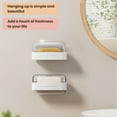thumbnail image 6 of Elegant White Soap Container With Lid Practical Storage For Any Space, 6 of 8