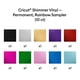 thumbnail image 3 of Vinilo Cricut Shimmer Permanente Paquete Fiesta 30,5 x 30,5 cm 10 un, 3 of 7