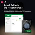 thumbnail image 4 of LG DLEX4000B 7.4 Cu. Ft. Ultra Large Capacity Smart wi-fi Enabled Front Load Electric Dryer with TurboSteam and, 4 of 7