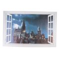 thumbnail image 1 of Adhesivo decorativo de pared con diseño floral y efecto 3D para ventana Castillo, 1 of 8