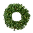 thumbnail image 1 of Vickerman Couronne de Pin Cheyenne de 48 Pouces avec Guirlandes Lumineuses LED, 1 of 4
