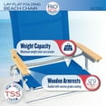 thumbnail image 3 of Rio Classic 5 position lay flat chair w/ fold down towel bar, 3 of 7
