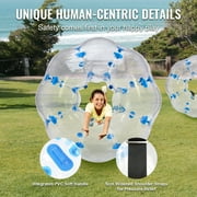 KFFKFF Inflatable Bumper Ball 1-Pack 4FT/1.2M PVC Sumo Zorb Ball for Teen & Adult
