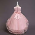 thumbnail image 5 of Gubotare Toddler Christmas Dress Toddler Kids Girls Butterfly Dress Sparkle Sequins Tulle Wedding Formal Birthday Dresses Size 6-7(Pink,6-7 Years), 5 of 9