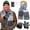 Gray, variant on Heated Scarf Gloves Headband Set for Women & Men with Rechargeable 5000mAh Battery Pack, Chenille Winter Hats Fleece, Warmer Knit Scarf, Touchscreen Gloves, 3 in 1Christmas Gift,Gray