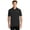 Black/Hthr Gry, variant on Sport-Tek Contrast PosiCharge Tough Polo-XL (Black/ Heather Grey)