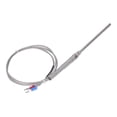 thumbnail image 4 of K Type Thermocouple Probe Temperature Sensor Detector Gauge 304 Stainless Steel M8 Thread 2meter, 4 of 5