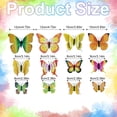 thumbnail image 2 of Colorful 3D Butterfly Stakes Artificial Butterfly Picks For Plants Vase Patio Yard Outdoor Decor, 2 of 6