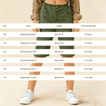 thumbnail image 3 of Kids Casual Solid Color Knee-Length Shorts, Elastic Waist Rolled Hem Bermuda Pants for Everyday Wear and Holiday Trips Black 130, 3 of 5