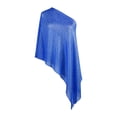thumbnail image 4 of TIANZEN Elegant Solid Knit Wrap Shawl For Beachwear And Summer Outerwear Lightweight Thread 覆盖披肩， Sun Shawl Style Poncho设计 End Blanket Scarves Women, 4 of 4