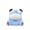 Blue hippo,random, variant on Cute Animal Squeeze Toy, Bug Eyed Animal Squishy Stress Ball, Funny Bulging Eye Sensory Toy, Soft Squeeze Novelty Gift For Birthday Party Favor Desk Decoration Home Travel Relaxation