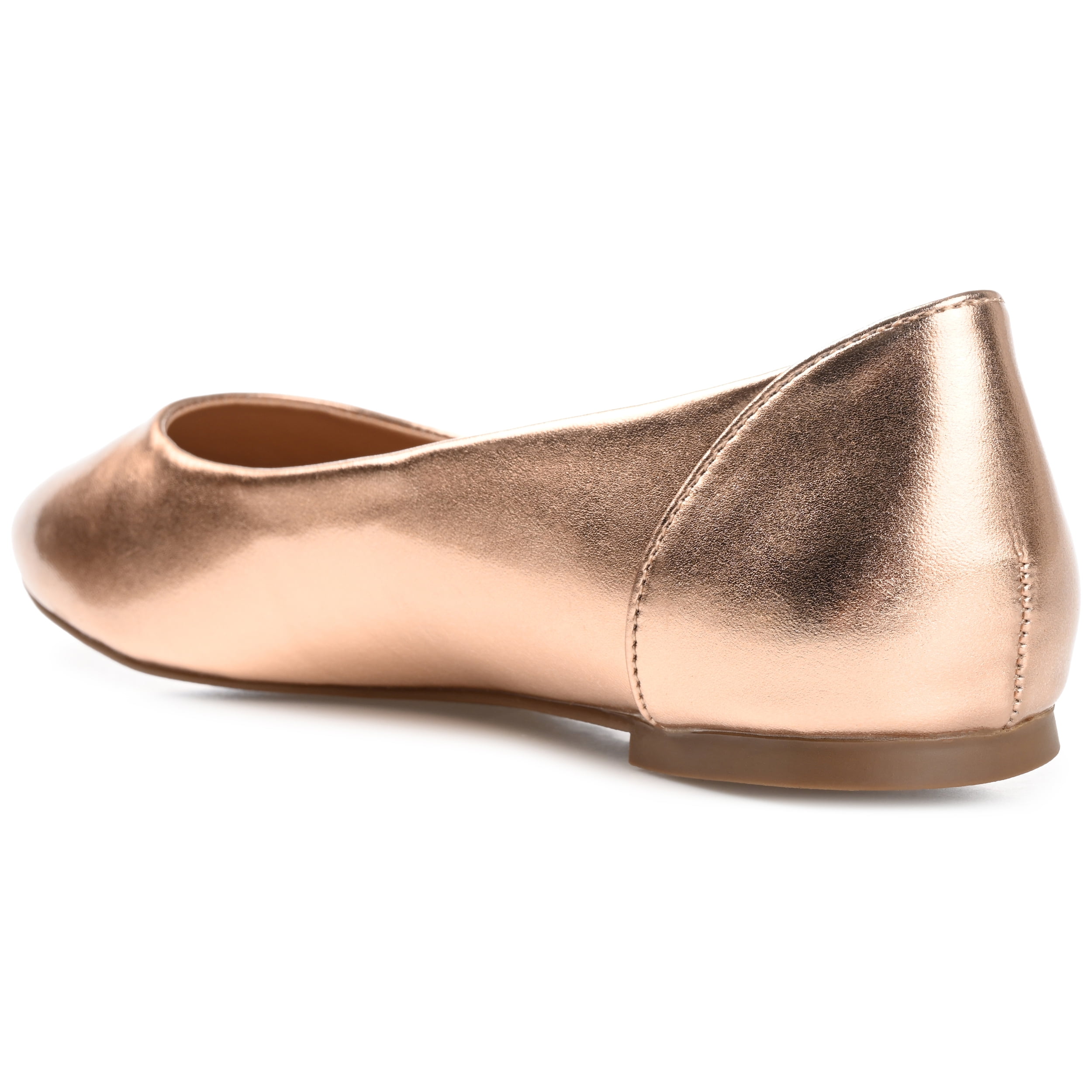 Journee Womens Kavn Comfort Insole Slip On Round Toe Ballet Dress Flats