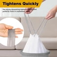 thumbnail image 3 of 8 Gallon Trash Bags with Drawstring, 30 Liter Garbage Can Liners, Leak-Proof Bathroom Trash Bags for Waste Baskets, Office & Bedroom Trash Cans, 100 Count, 3 of 6