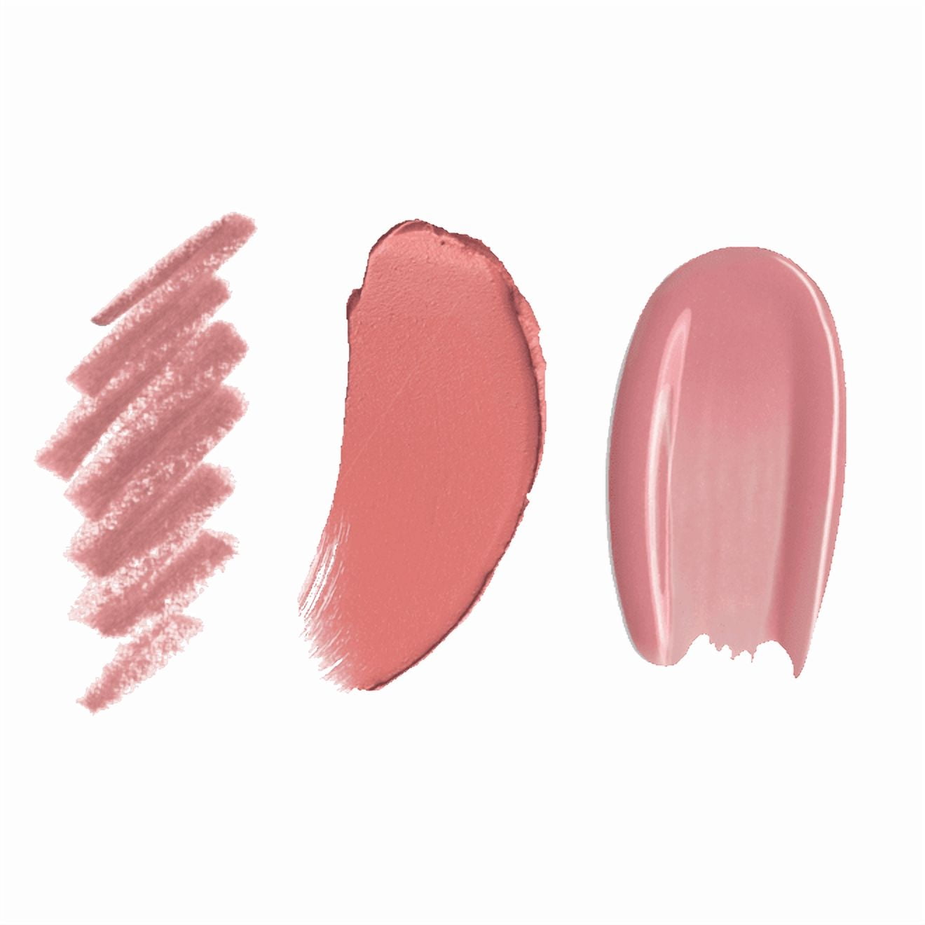 Charlotte Tilbury The Pillow Talk Full Size Lip Kit- Lip Liner, Lipstick, and Lip Gloss.