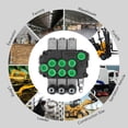 thumbnail image 3 of Hydraulic Directional Control Valve, Hydraulic Valve Durable  for Parallel Oil Circuit, 3 of 7