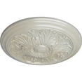 thumbnail image 3 of Ekena Millwork 16 7/8"OD x 5/8"P Vienna Ceiling Medallion (Fits Canopies up to 3 1/4"), Hand-Painted Flash Blue, 3 of 6