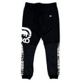 thumbnail image 2 of Ecko Unltd Men's Sweatpants Colorblock Charcoal Heather/Black Fleece Jogger (Medium, Charcoal Heather/Black), 2 of 4