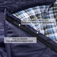 thumbnail image 4 of Cold Weather Sleeping Bag 100% Cotton Flannel XXL for Adults Big and Tall,Free Compression Sack, 4 of 10