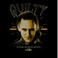 thumbnail image 2 of Women's Marvel Loki Guilty Graphic Tee Black Medium, 2 of 4