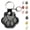 Black, variant on Dog Hair Collector Keychain Charm Memorial Storage, Memorial Collection Of Cat Fur, Pet Fur Keepsake Key-chain