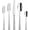 STAINLESS STEEL, variant on Amefa Hammered Flatware Set Stainless Steel 20 Piece Service for 4