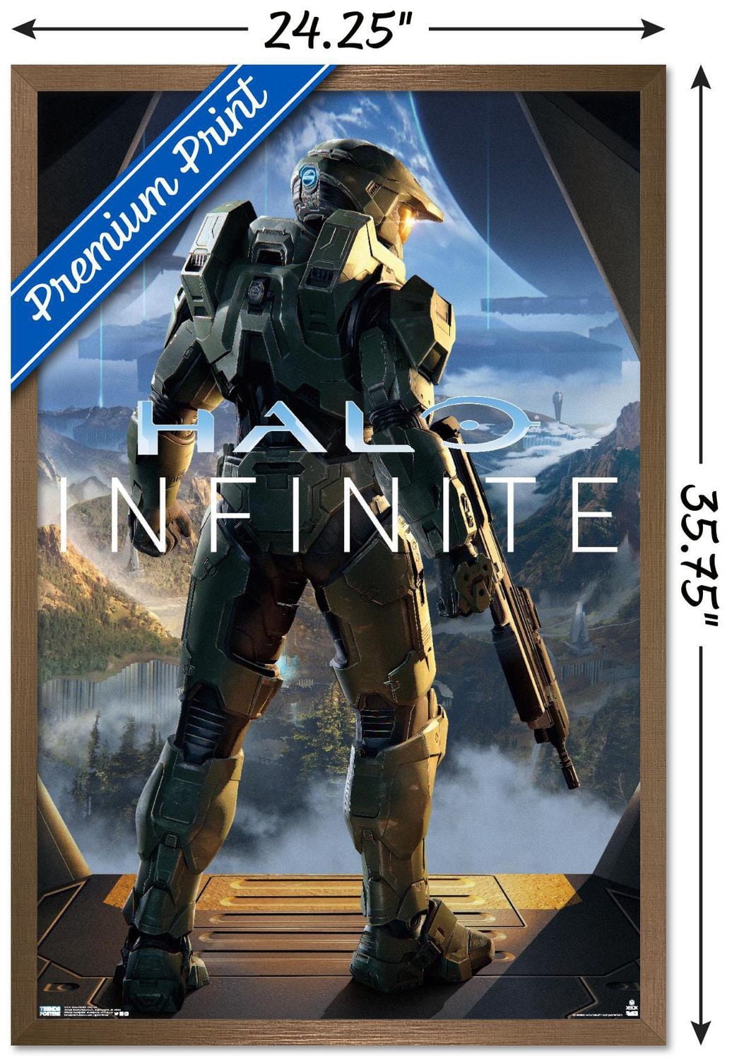 Halo Infinite - Key Art Wall Poster, 22.375" x 34"