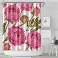 thumbnail image 2 of Waterproof Pioneer Shower Curtain 84x72 Inch Polyester Unique Colorful Floral Shower Curtain for Bathroom Hotel Home Decor with 12 Plastic Hooks, 2 of 5