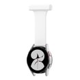 thumbnail image 2 of For Garmin Vivomove Style Silicone 20mm Nurse Watch Fob With Pin-on Brooch Strap, 2 of 5