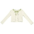 thumbnail image 2 of Bnwani Long Sleeve Toddler Shirt White Crew Neck Tops 9 Years, 2 of 3