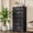 Black, variant on Winkalon 6 Drawer Dresser for Bedroom, Chest of Drawers Wood Storage Cabinet for Living Room,Grey