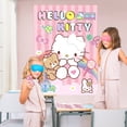 thumbnail image 3 of Pin The Bow on Hello Kitty Party Game, Hello Kitty Birthday Party Game Set - Hello Kitty Game Poster & Hello Kitty Party Game Eye Mask etc. Hello Kitty Birthday Decoration Supplies, 3 of 8