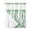 Green, variant on No Hook Shower Curtain with Snap-in Liner, Purple Weeping Eucalyptus Waterproof Fabric Bathroom Curtains, Spring Summer Farmhouse Leaves Bath Curtains & Mesh Top Window 72"x78" Long