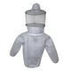 thumbnail image 2 of Chaqueta de apicultura Suministros para apicultura Cómodo al aire libre con velo de esgrima Gris, 2 of 8