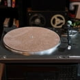 thumbnail image 2 of TEHAUX 1Pcs Cork Record Mat Vinyl Player Pad Increase Friction for Phonograph, 2 of 4