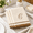 C, variant on Monogrammed Fingertip Towels, Set of 4, Initial C, 11 x 18 Inches, 100% Cotton, Extra Absorbent