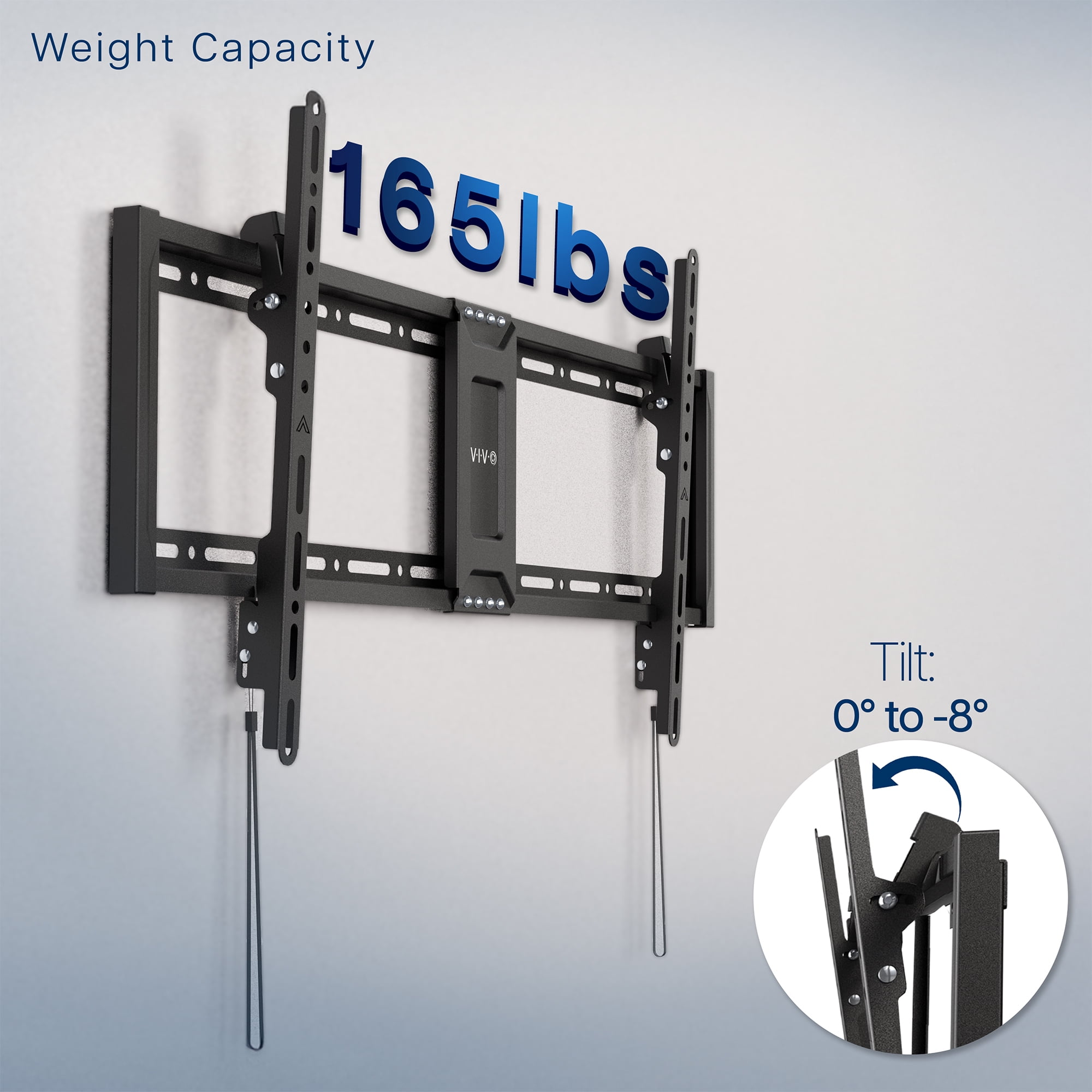 VIVO Ultra Heavy Duty 43" to 100" TV Wall Mount, Curved and Flat Panel Screens