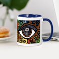 thumbnail image 4 of CafePress - Skull Eye Mugs - 11 oz Ceramic Mug - Novelty Coffee Tea Cup, 4 of 6