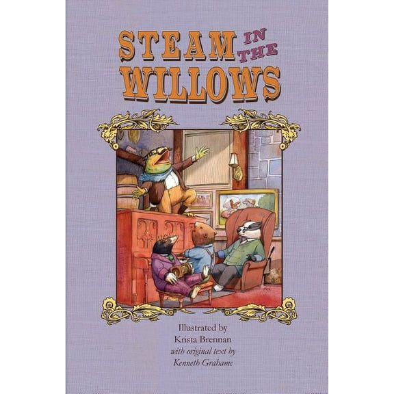 Steam in the Willows: Black and White Edition, (Paperback)
