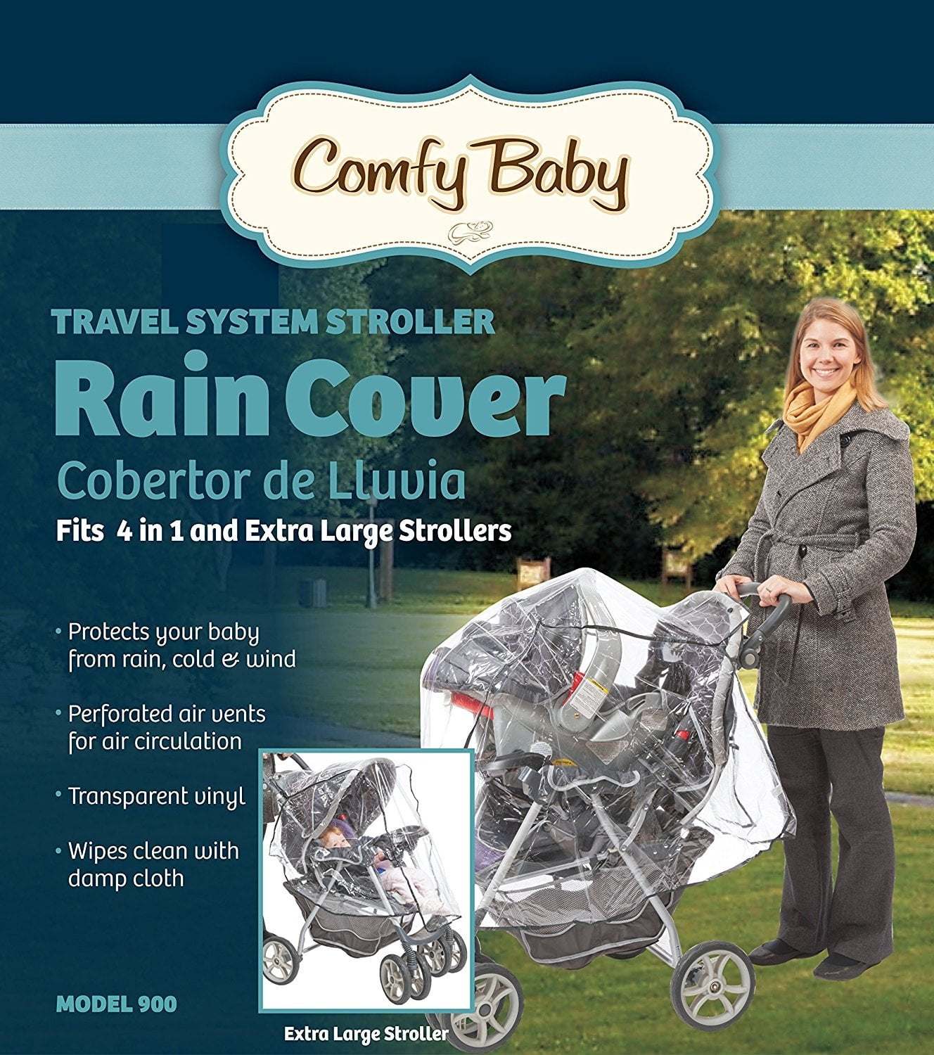 rain cover for travel system