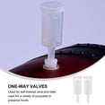thumbnail image 2 of KONTONTY 2Pcs Plastic Exhaust Valve Transparent for Food Preservation and Fermentation Personal Users, 2 of 8