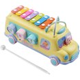 thumbnail image 1 of Enfants Xylophone Jouet Bus Éducation Musicale Instrument de Percussion avec Maillet pour les Jeunes Enfants Tout-Petits, Modèle: Jaune, 1 of 5