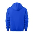 thumbnail image 4 of Unisex Zip Up Multi Pocket Sports Hoodie, Athletic Pullover Sweatshirt with ALPHA KILLA Print, for Running, Gym, Christmas Gift, Streetwear and Outdoor Training,Blue,2XL, 4 of 4