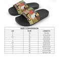 thumbnail image 2 of Bob's Burgers Shower Shoes for Women & Men, Non Slip Slippers Sandals Pool Slides Lightweight Beach Shoes for Home Garden Bathroom, 2 of 8