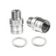 thumbnail image 4 of Extensor de Pedal de bicicleta de 2 uds., 20mm, accesorio para bicicleta, espaciador de Pedal resistente y extendido, eje de extensión de Pedal para Plata, 4 of 8