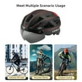 Safety headgear,Helmet， Mountain Bike Ensure Mountain With Rear Helmet