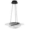 thumbnail image 5 of Nuvo Lighting Geneva 18 Inch LED Pendant Matte Black Silk Screened Acrylic Lens - Matte Black, 5 of 5