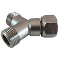 thumbnail image 1 of Bev Rite CP137SS Distributeur en Y pour Bière 1cm I.D. Alésage en Y, Acier Inoxydable, 1 of 3