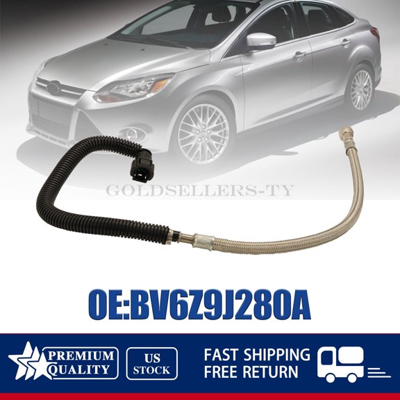 For 2012-2018 Ford Focus 2.0L L4 BV6Z9J280A Fuel Feed Pipe Fuel Hose Assembly US